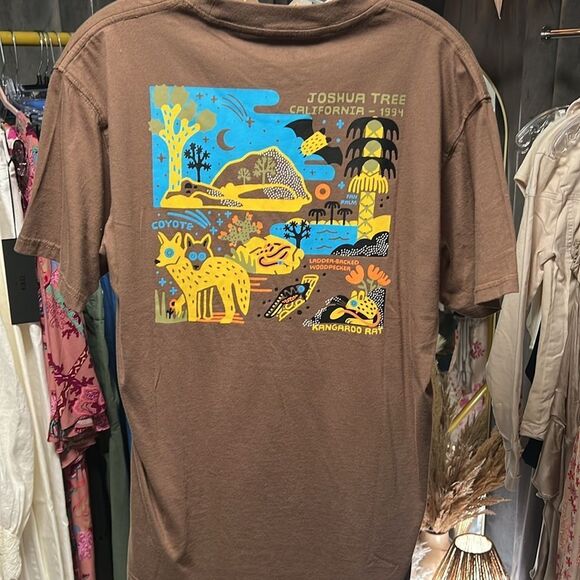Parks Project Joshua Tree Short Sleeve Tee in Brown NWOT - Picture 4 of 6